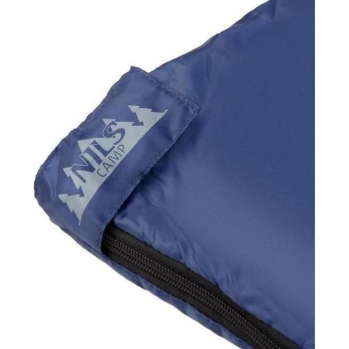 Śpiwór Nils Camp NC2002 niebiesko-szary