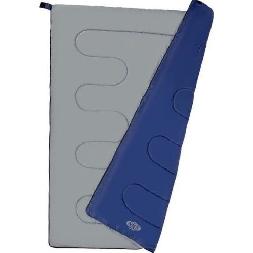 Śpiwór Nils Camp NC2002 niebiesko-szary