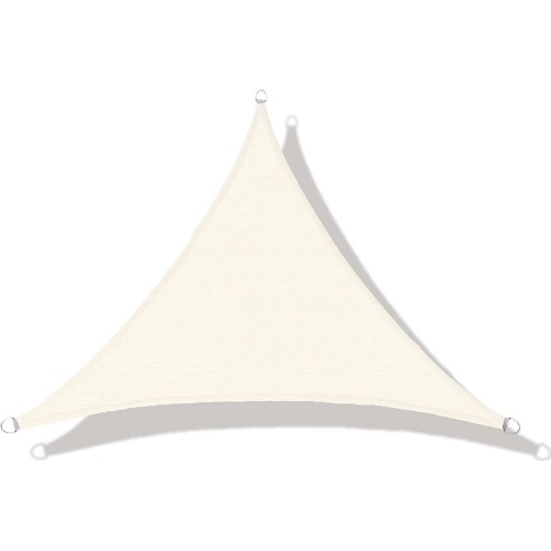 Żagiel przeciwsłoneczny daszek wodoodporny 4x4x4m ModernHome - beżowy