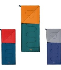 NC2002 ZIELONO-POMARAŃCZOWY ŚPIWÓR NILS CAMP