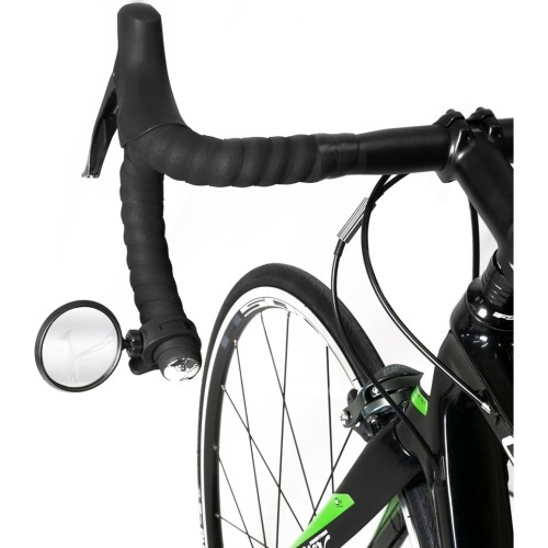 Obrotowe lusterko rowerowe FORCE z silikonowym uchwytem