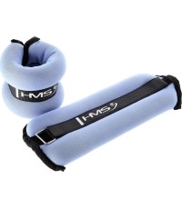 Obciążniki na kostki HMS OB04, Niebieskie, 2x1 kg