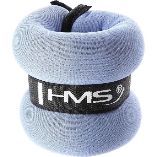 OB04 niebieskie miękkie obciążniki 2 x 1 kg HMS