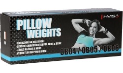 Obciążniki na kostki HMS OB04, Niebieskie, 2x1 kg