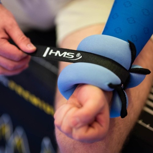 Obciążniki na kostki HMS OB04, Niebieskie, 2x1 kg