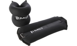 Obciążniki na kostki HMS OB06, Czarne, 2 x 3 kg