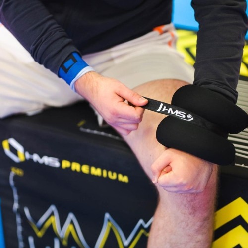 Obciążniki na kostki HMS OB06, Czarne, 2 x 3 kg