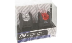 Lampka tylna + przednia FORCE Cage