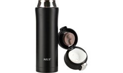 NCB10 CZARNY KUBEK TERMICZNY NILS