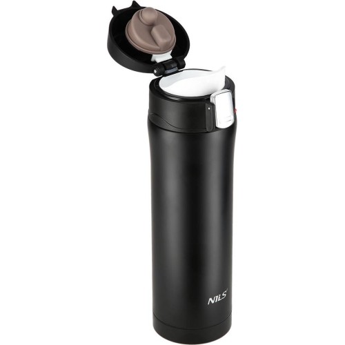 NCB10 CZARNY KUBEK TERMICZNY NILS