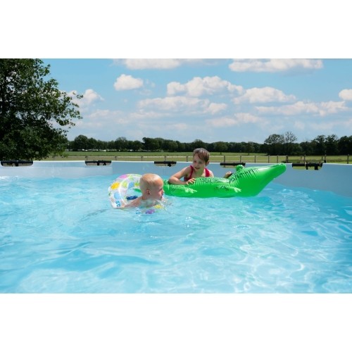 Basen EXIT Kamienny ø450 x 122 cm z pompą i filtrem piaskowym