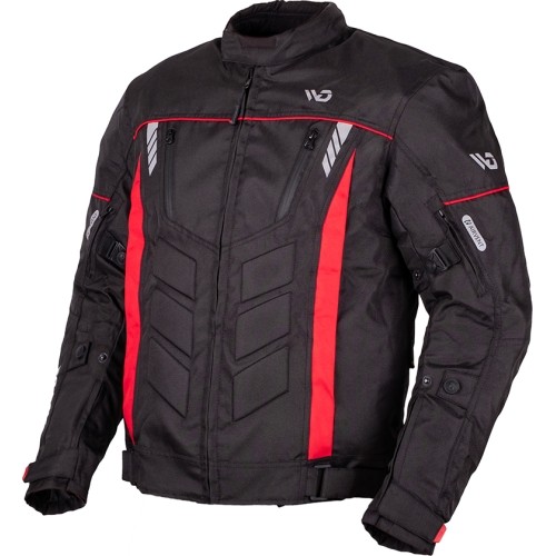 Męska kurtka motocyklowa WD Motorsports Vegas 2.0 - Black-Blue