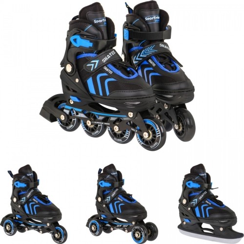 Roller skates - skates, Set 4in1 34-38 Blue