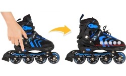 Roller skates - skates, Set 4in1 34-38 Blue