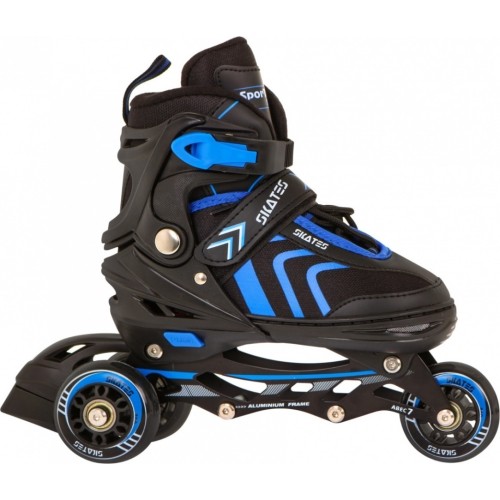 Roller skates - skates, Set 4in1 34-38 Blue