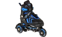 Roller skates - skates, Set 4in1 34-38 Blue