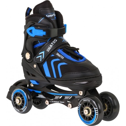 Roller skates - skates, Set 4in1 34-38 Blue