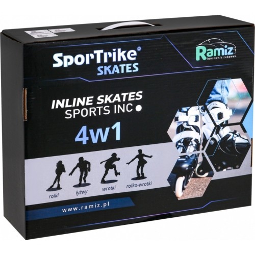 Roller skates - skates, Set 4in1 34-38 Blue