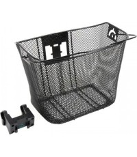 Torba na kierownicę roweru // z zamkiem Quick-Release (czarna)