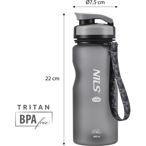 NC1740 BLACK TRITAN BOTTLE NILS CAMP