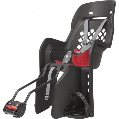 Fotelik rowerowy Polisport Joy 29" na ramie 22 kg (czarny/czerwony)