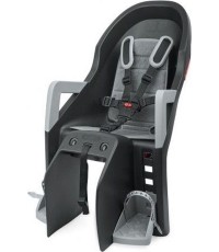 Tylny fotelik rowerowy Polisport Guppy 22 kg (ciemnoniebieski/szary)