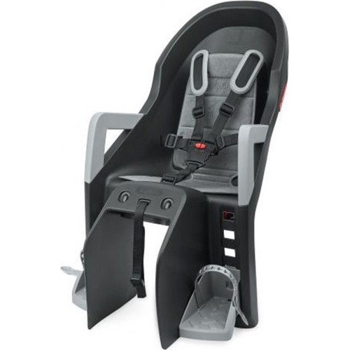 Tylny fotelik rowerowy Polisport Guppy 22 kg (ciemnoniebieski/szary)