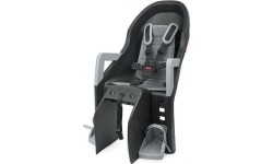 Tylny fotelik rowerowy Polisport Guppy 22 kg (ciemnoniebieski/szary)