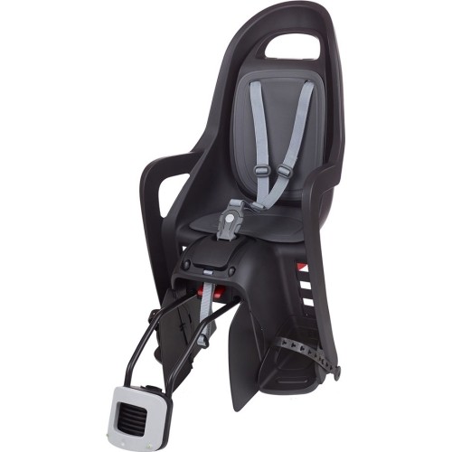 Fotelik rowerowy Polisport Groovy RS+ na ramę, z funkcją snu 22kg (czarny)