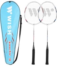 Zestaw rakiet do badmintona Wish Steeltec 9K