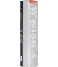 Nylonowe piórka do badmintona Wish S-350 6szt.