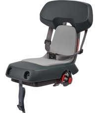 Dviračio kėdutė Polisport Guppy Junior // 26-29", 22-35 kg, ant bagažinės (pilka)