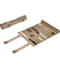 Philos Roll-Up Backgammon Travel Game