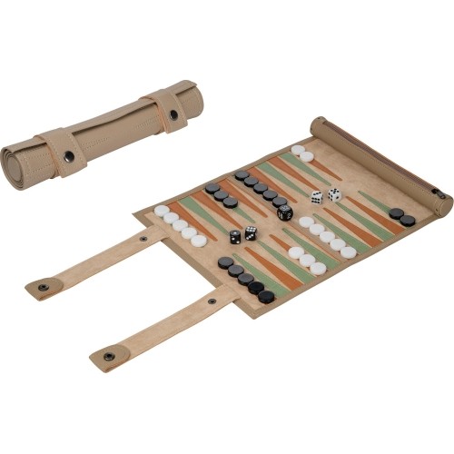 Philos Roll-Up Backgammon Travel Game