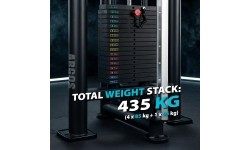 5-STATION MULTI GYM – COMMERCIAL FUNCTIONAL TRAINER CABLE MACHINE HMS ARGOS