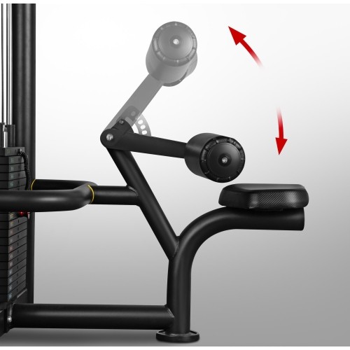 5-STATION MULTI GYM – COMMERCIAL FUNCTIONAL TRAINER CABLE MACHINE HMS ARGOS