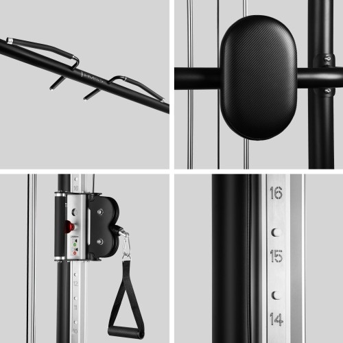 5-STATION MULTI GYM – COMMERCIAL FUNCTIONAL TRAINER CABLE MACHINE HMS ARGOS