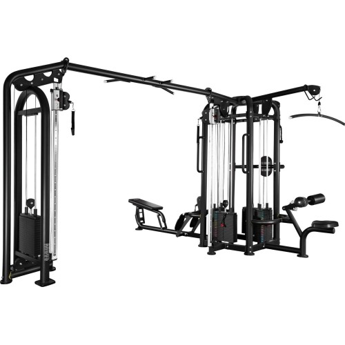 5-STATION MULTI GYM – COMMERCIAL FUNCTIONAL TRAINER CABLE MACHINE HMS ARGOS