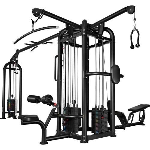 5-STATION MULTI GYM – COMMERCIAL FUNCTIONAL TRAINER CABLE MACHINE HMS ARGOS