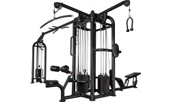 5-STATION MULTI GYM – COMMERCIAL FUNCTIONAL TRAINER CABLE MACHINE HMS ARGOS