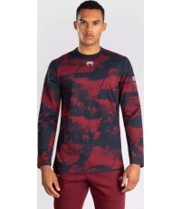 Men's UFC Zenith by Venum Burgundy Authentic Fight Week Long Sleeve T-Shirt