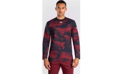 Men's UFC Zenith by Venum Burgundy Authentic Fight Week Long Sleeve T-Shirt