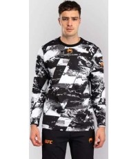 Men's UFC Zenith by Venum White Authentic Fight Week Long Sleeve T-Shirt