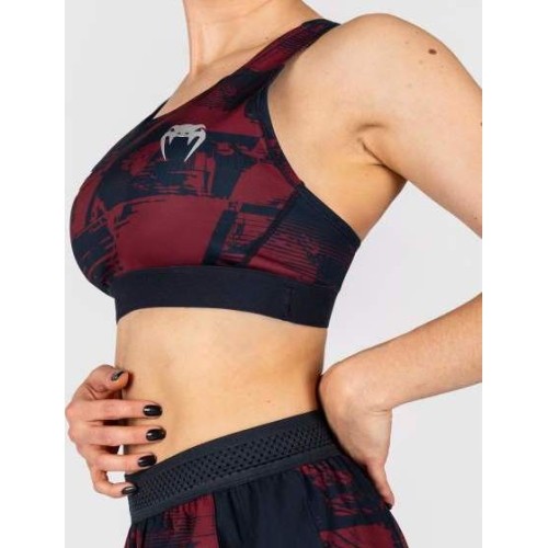 Women's UFC Zenith by Venum Burgundy Authentic Fight Week Sports Bra
