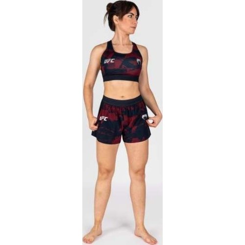 Women's UFC Zenith by Venum Burgundy Authentic Fight Week Sports Bra