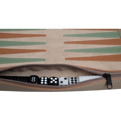 Philos Roll-Up Backgammon Travel Game