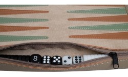 Philos Roll-Up Backgammon Travel Game