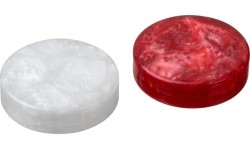 Philos Backgammon Playing Pieces Set M 28 mm r/w