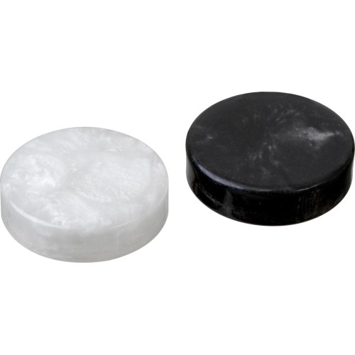 Philos Backgammon Playing Pieces Set M 28 mm b/w
