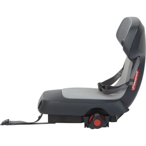 Dviračio kėdutė Polisport Guppy Junior // 26-29", 22-35 kg, ant bagažinės (pilka)